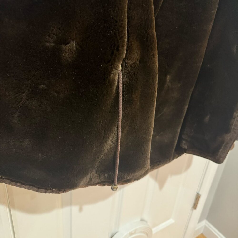 Brown St John's Bay Suede Heavy Weight Jacket - Size Small - Picture 6 of 13